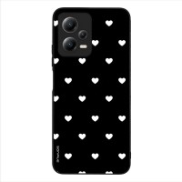 Θήκη Sonique Heart Series για Xiaomi Redmi Note 12 5G / Poco X5 5G Μαύρο 02