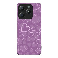 Θήκη Sonique Heart Series για Realme C61 4G / Realme C63 4G / Realme Note 60X 4G Βιολετί