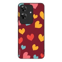Θήκη Sonique Heart Series για Realme Note 60 4G Μπορντώ