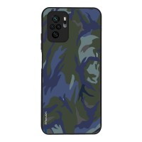 Θήκη Sonique Camouflage Army Series για Xiaomi Redmi Note 10 / Redmi Note 10s / Poco M5s Μπλε 01