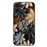 Θήκη Sonique 3D Flower Series για Apple iPhone 16 Plus Γκρι