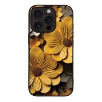 Θήκη Sonique 3D Flower Series για Apple iPhone 16 Pro Κίτρινο