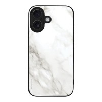 Θήκη Sonique Marble Series για Apple iPhone 16 Λευκό