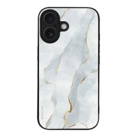 Θήκη Sonique Marble Series για Apple iPhone 16 Λευκό 01