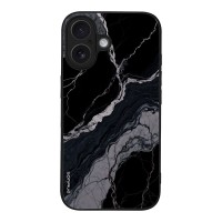 Θήκη Sonique Marble Series για Apple iPhone 16 Μαύρο 02