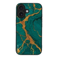 Θήκη Sonique Marble Series για Apple iPhone 16 Πράσινο