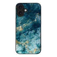 Θήκη Sonique Marble Series για Apple iPhone 16 Plus Μπλε