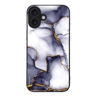 Θήκη Sonique Marble Series για Apple iPhone 16 Plus Μωβ Γκρι