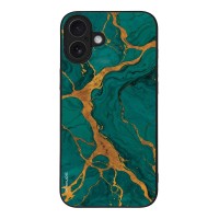 Θήκη Sonique Marble Series για Apple iPhone 16 Plus Πράσινο