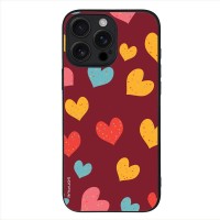 Θήκη Sonique Heart Series για Apple iPhone 16 Pro Max Μπορντώ