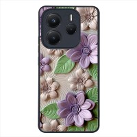 Θήκη Sonique 3D Flower Series για Xiaomi Redmi Note 14 5G Βιολετί
