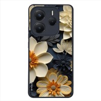 Θήκη Sonique 3D Flower Series για Xiaomi Redmi Note 14 5G Εκρού