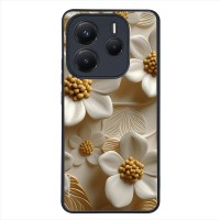 Θήκη Sonique 3D Flower Series για Xiaomi Redmi Note 14 5G Λευκό