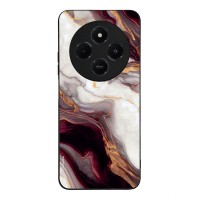 Θήκη Sonique Marble Series για Xiaomi Redmi 14C 4G / Poco C75 4G / Redmi A4 5G Μπορντώ