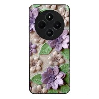 Θήκη Sonique 3D Flower Series για Xiaomi Redmi 14C 4G / Poco C75 4G / Redmi A4 5G Βιολετί