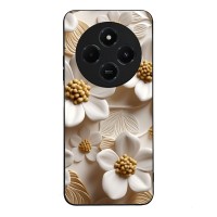 Θήκη Sonique 3D Flower Series για Xiaomi Redmi 14C 4G / Poco C75 4G / Redmi A4 5G Λευκό