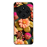Θήκη Sonique 3D Flower Series για Xiaomi Redmi 14C 4G / Poco C75 4G / Redmi A4 5G Σομόν