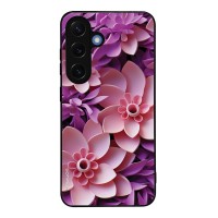 Θήκη Sonique 3D Flower Series για Samsung Galaxy S25 Ροζ