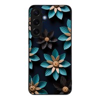 Θήκη Sonique 3D Flower Series για Samsung Galaxy S25 Plus Γαλάζιο
