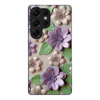 Θήκη Sonique 3D Flower Series για Samsung Galaxy S25 Ultra Βιολετί