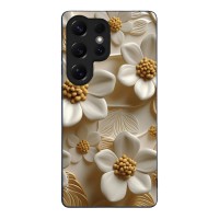 Θήκη Sonique 3D Flower Series για Samsung Galaxy S25 Ultra Λευκό