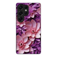 Θήκη Sonique 3D Flower Series για Samsung Galaxy S25 Ultra Ροζ