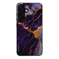 Θήκη Sonique Marble Series για Samsung Galaxy S25 Μωβ