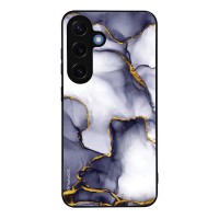 Θήκη Sonique Marble Series για Samsung Galaxy S25 Μωβ Γκρι