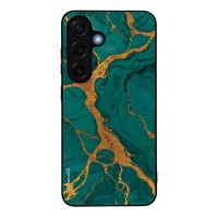 Θήκη Sonique Marble Series για Samsung Galaxy S25 Πράσινο