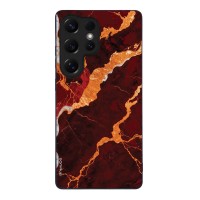 Θήκη Sonique Marble Series για Samsung Galaxy S25 Ultra Κόκκινο