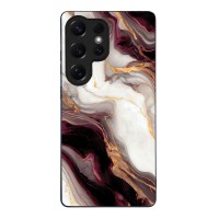 Θήκη Sonique Marble Series για Samsung Galaxy S25 Ultra Μπορντώ