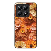 Θήκη Sonique 3D Flower Series για Xiaomi Xiaomi 14T Πορτοκαλί