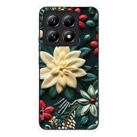 Θήκη Sonique 3D Flower Series για Xiaomi Xiaomi 14T Πράσινο