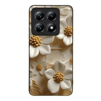 Θήκη Sonique 3D Flower Series για Xiaomi Xiaomi 14T Pro Λευκό