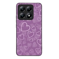 Θήκη Sonique Heart Series για Xiaomi Xiaomi 14T Βιολετί