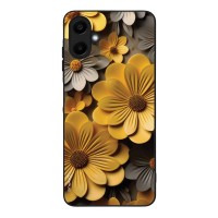 Θήκη Sonique 3D Flower Series για Samsung Galaxy A06 4G Κίτρινο