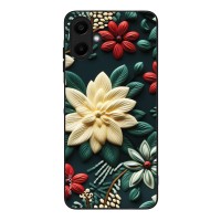 Θήκη Sonique 3D Flower Series για Samsung Galaxy A06 4G Πράσινο