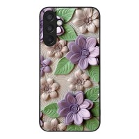 Θήκη Sonique 3D Flower Series για Samsung Galaxy M15 5G Βιολετί