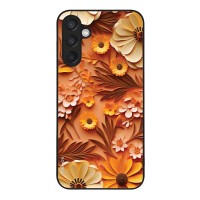 Θήκη Sonique 3D Flower Series για Samsung Galaxy M15 5G Πορτοκαλί