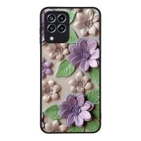 Θήκη Sonique 3D Flower Series για Samsung Galaxy M33 5G Βιολετί