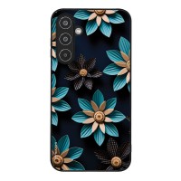Θήκη Sonique 3D Flower Series για Samsung Galaxy M35 5G Γαλάζιο