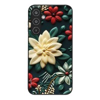 Θήκη Sonique 3D Flower Series για Samsung Galaxy M35 5G Πράσινο