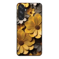 Θήκη Sonique 3D Flower Series για Samsung Galaxy M55 5G Κίτρινο