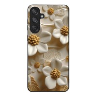 Θήκη Sonique 3D Flower Series για Samsung Galaxy M55 5G Λευκό