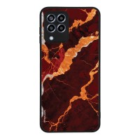 Θήκη Sonique Marble Series για Samsung Galaxy M33 5G Κόκκινο
