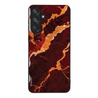 Θήκη Sonique Marble Series για Samsung Galaxy M55 5G Κόκκινο