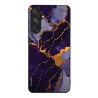 Θήκη Sonique Marble Series για Samsung Galaxy M55 5G Μωβ