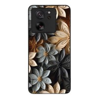Θήκη Sonique 3D Flower Series για Xiaomi Xiaomi 13T 5G / Xiaomi 13T Pro 5G Γκρι