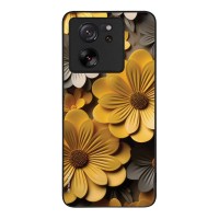 Θήκη Sonique 3D Flower Series για Xiaomi Xiaomi 13T 5G / Xiaomi 13T Pro 5G Κίτρινο