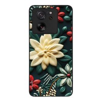 Θήκη Sonique 3D Flower Series για Xiaomi Xiaomi 13T 5G / Xiaomi 13T Pro 5G Πράσινο